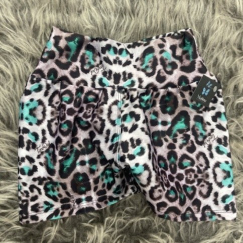 SHORT GRIS PRIN CON AZUL