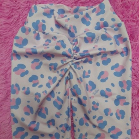 CICLISTA ROSA CON LILA FRUNCE