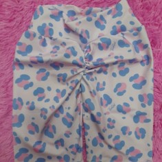 CICLISTA ROSA CON LILA FRUNCE