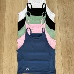 MUSCULOSA TIRA FINA CROP