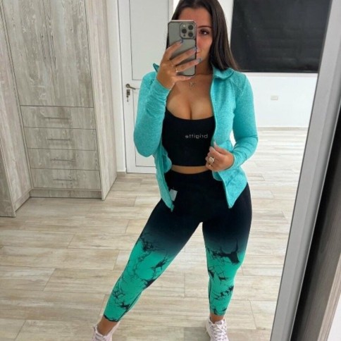 CALZA SEAMLESS NEGRA CON BATIK ABAJO