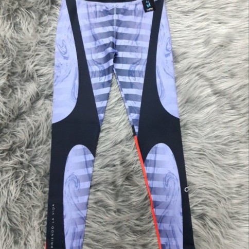 CALZA CELESTE CON RAYAS NJA Y NGO