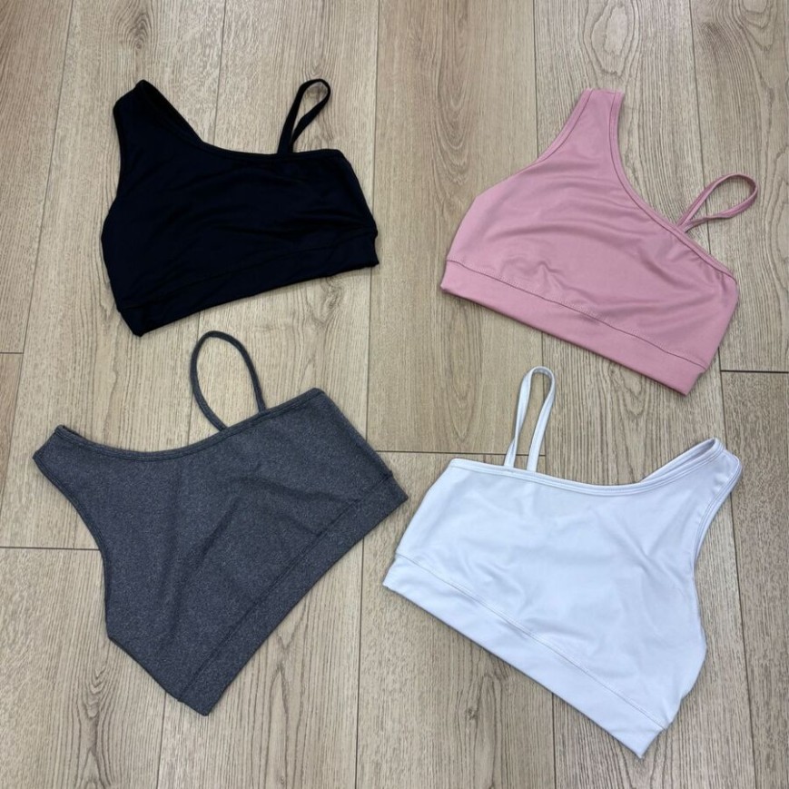 top tira fina tira gruesa