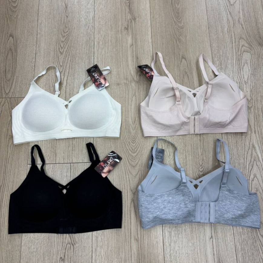 TOP SIN COSTURA BROCHE ATRAS