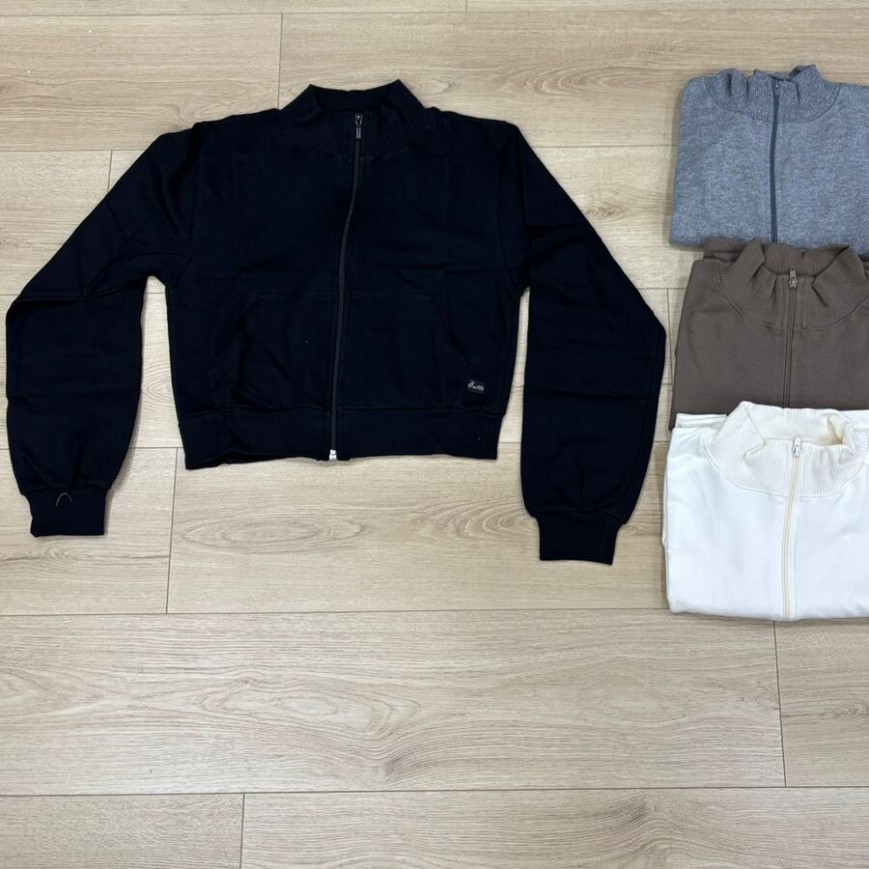 CAMPERA CROP RUSTICA