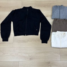 CAMPERA CROP RUSTICA