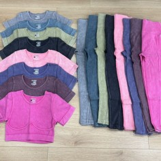 CROP COSTURA DE CONJ