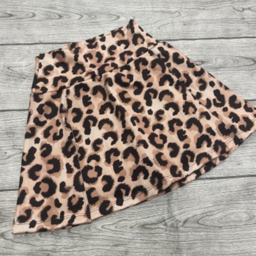 SHORT POLLERA PRIN MARRON