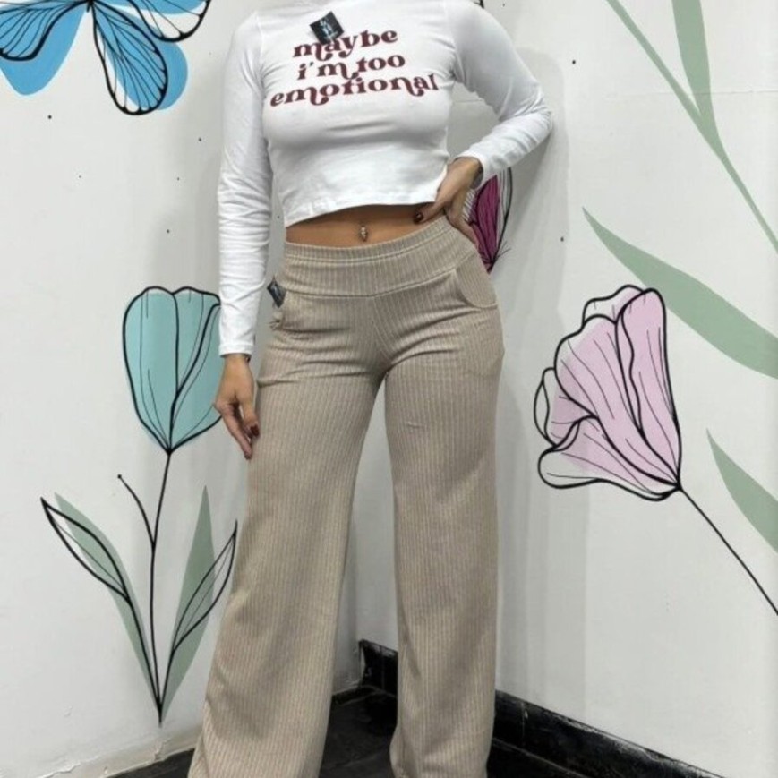 PANTALON RAYA GRUESA GAMUZA