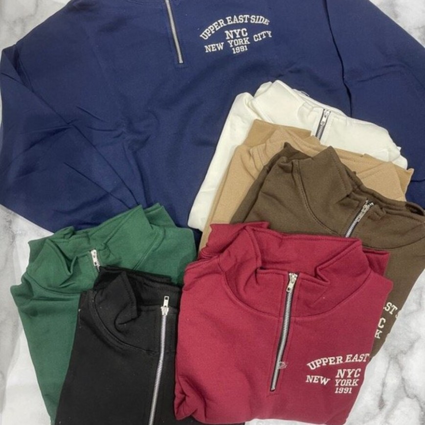 BUZO MEDIO CIERRE UPPER