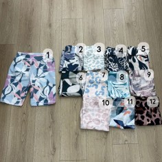 CICLISTA ESTAMPADA PRIETA