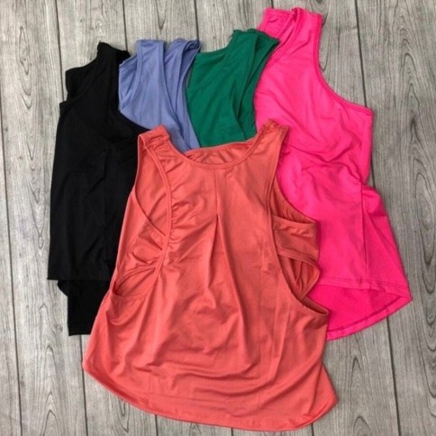 MUSCULOSA CON TIPO TOP LYCRA ABAJO