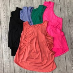 MUSCULOSA CON TIPO TOP LYCRA ABAJO