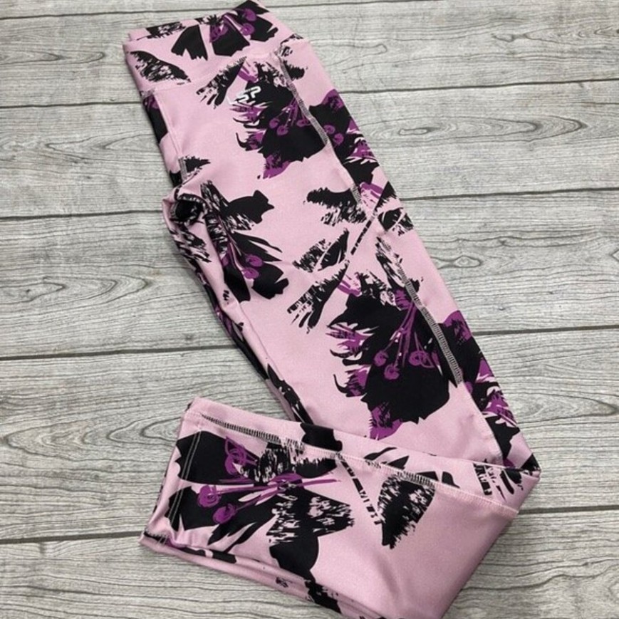 CALZA ROSA CON NEGRO Y UVA