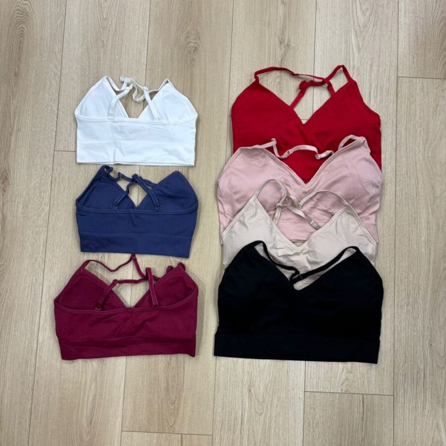 TOP ARMADO TIRA FINA CRUZADAS