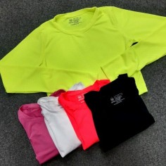 CROP NEWOD MANGAS LARGAS DRY FIT