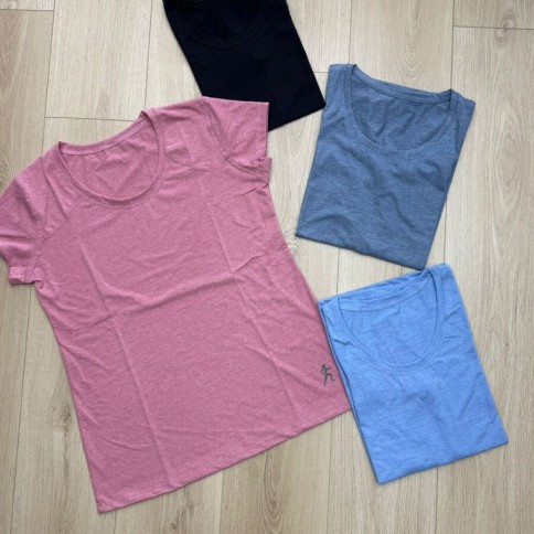 REMERA ALGODON CUELLO REDONDO