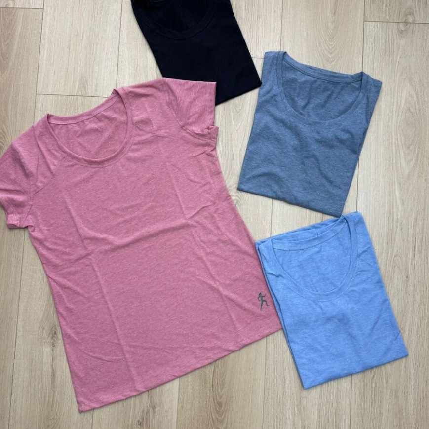 REMERA ALGODON CUELLO REDONDO