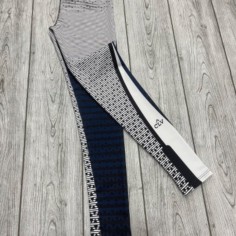 CALZA BLANCA Y AZUL RAYAS BYN