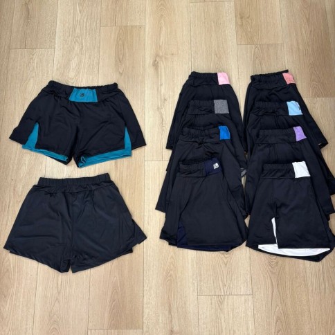 SHORT SUELTO CON CALZA