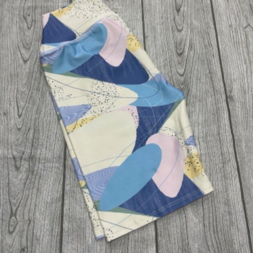 CICLISTA CELESTE CON AZUL Y CLARO