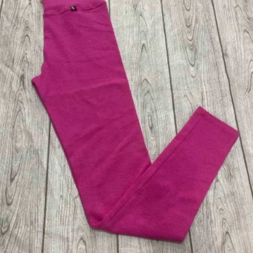 CALZA LARGA ALGODON FUXIA
