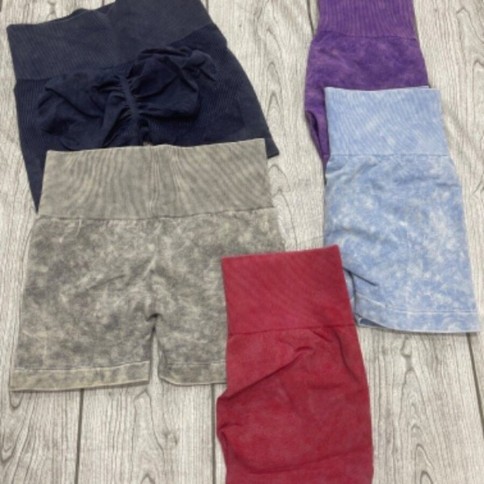 SHORT PRELAVADO DE CONJ CROP