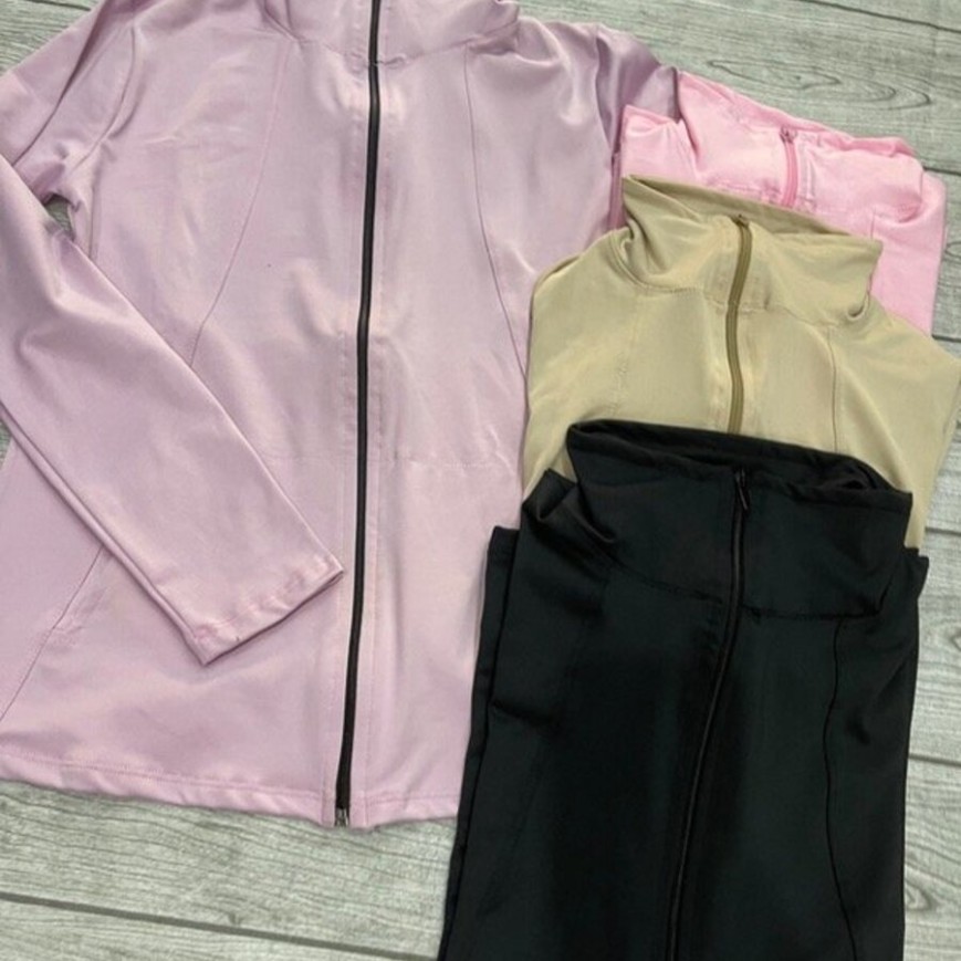 CAMPERA LYCRA SIN CAPUCHA