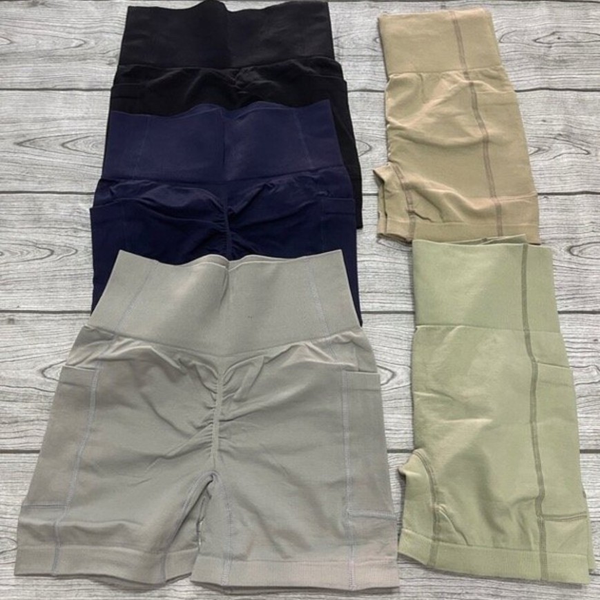 SHORT IMPORTADO CON BOLSILLOS SEAMLESS