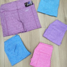short jaspeado ladysport