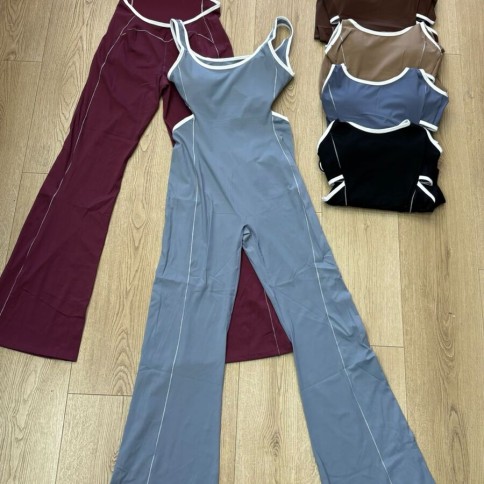 CATSUIT OXFORD BORDES BLANCOS