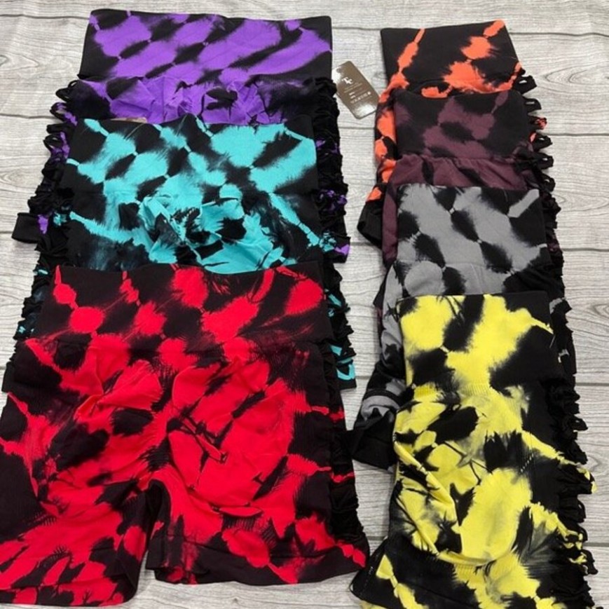 SHORT MARMOL CON ROTURA COSTADO