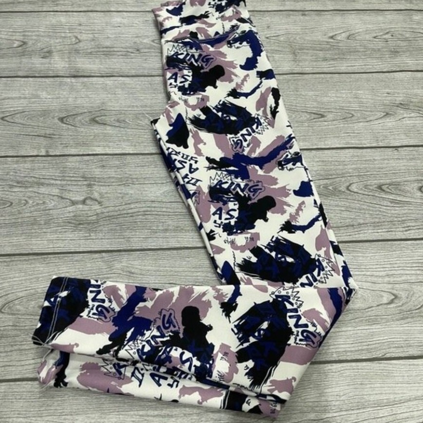 CALZA BLANCA AZUL ROSA