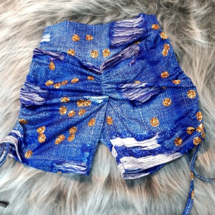 SHORT JEANS DIAMOND IVI