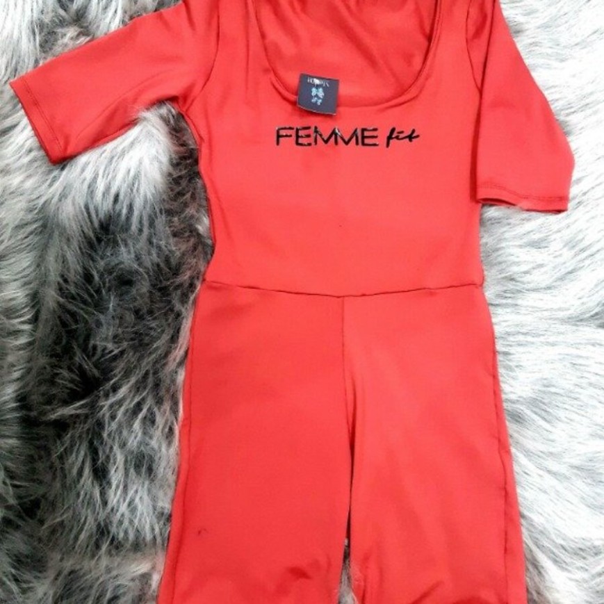 CATSUIT BIKER MANGAS 3/4 FEMME