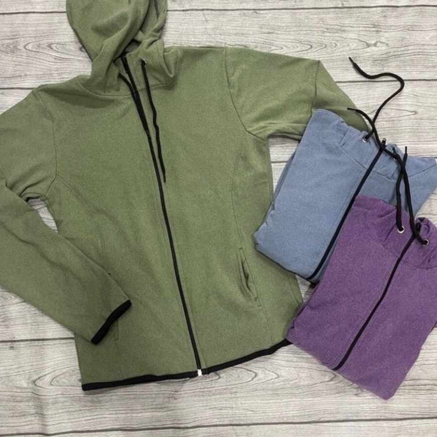 CAMPERA GAMUZA CON BORDE NEGRO