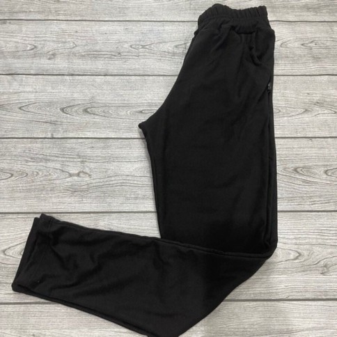 JOGGINS GAMUZA NEGRO