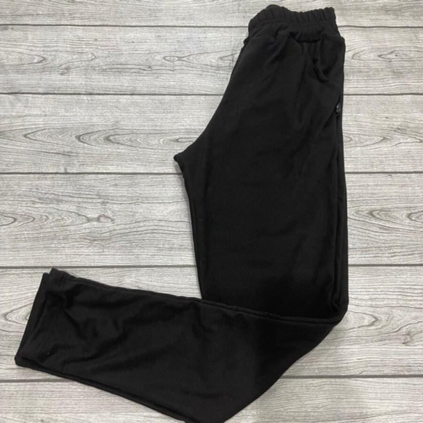 JOGGINS GAMUZA NEGRO