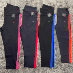 PESCADORA SUPLEX NEGRA CON COLOR RAYA COSTADO