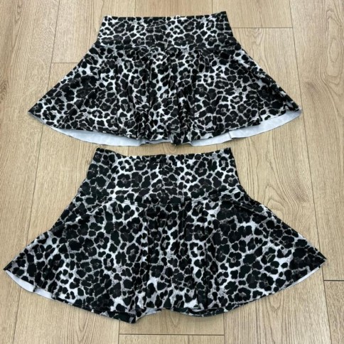 SHORT POLLERA PRIN GRIS