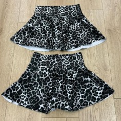 SHORT POLLERA PRIN GRIS