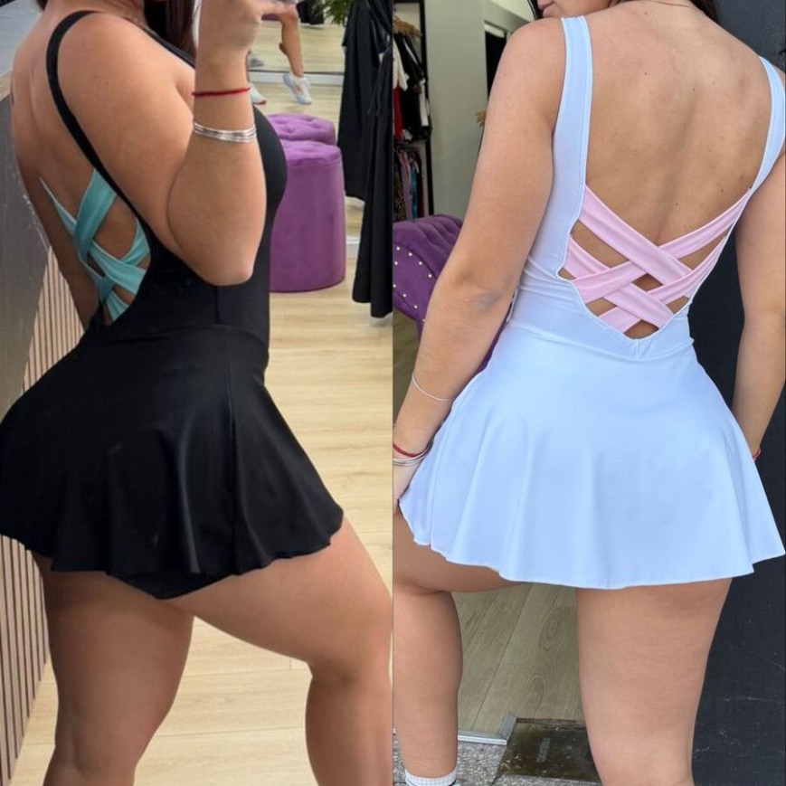 CATSUIT VESTIDO CRUZAD ATRAS COMB