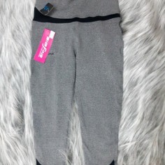 PESCADORA GRIS BIGFINE RECORTE NEGRO