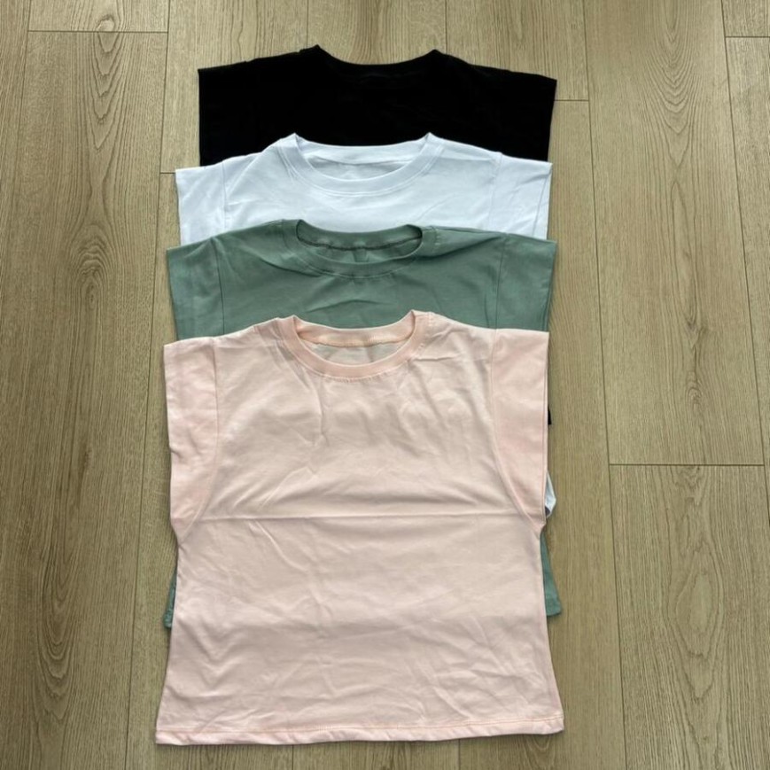 MUSCULOSA LISA CROP ALGODON