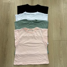 MUSCULOSA LISA CROP ALGODON