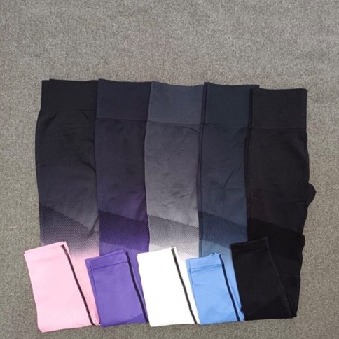 CALZA DEGRADE CON RED RODILLA