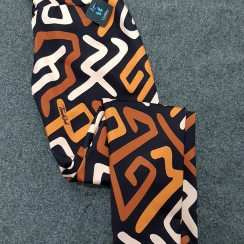 CALZA NEGRA MARRON BEIGE TIME