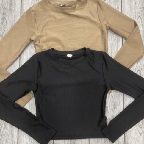 CROP MANGAS LARGAS MORLEY