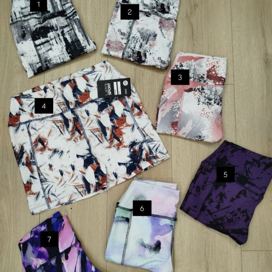 short estampados
