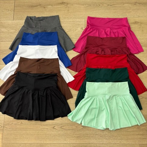 POLLERA ACAMPANADA CORTA